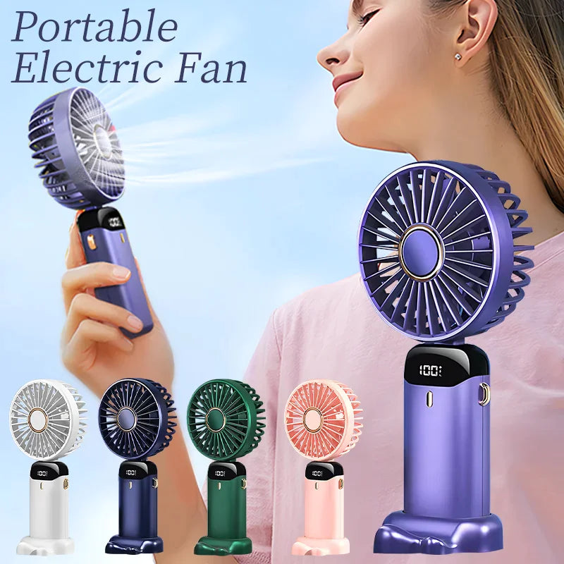 USB Wiederaufladbarer Tragbarer Nackenventilator