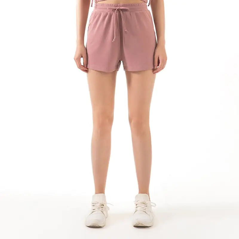 Spitze Weite Lockere Yoga Shorts für Damen Fitness