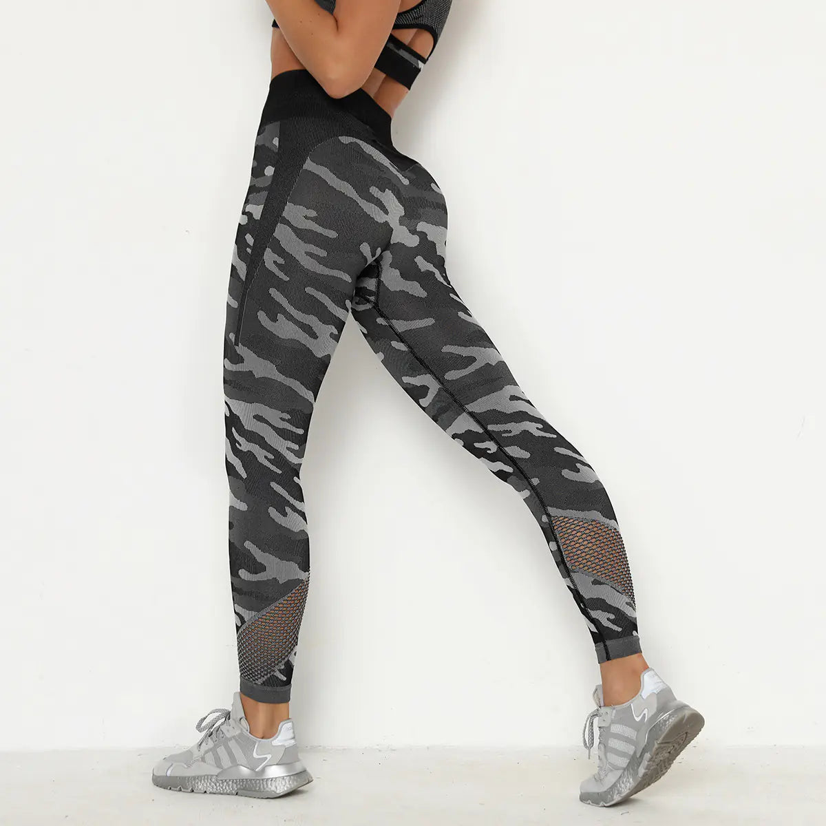 Damen-Hüftanhebende Stretch Yoga- & Laufhosen