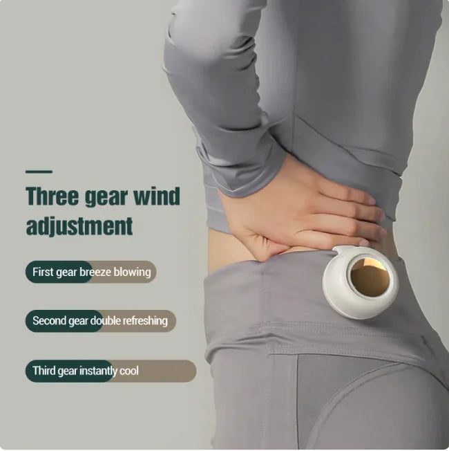 Klingenloser Mini-Clip-Ventilator