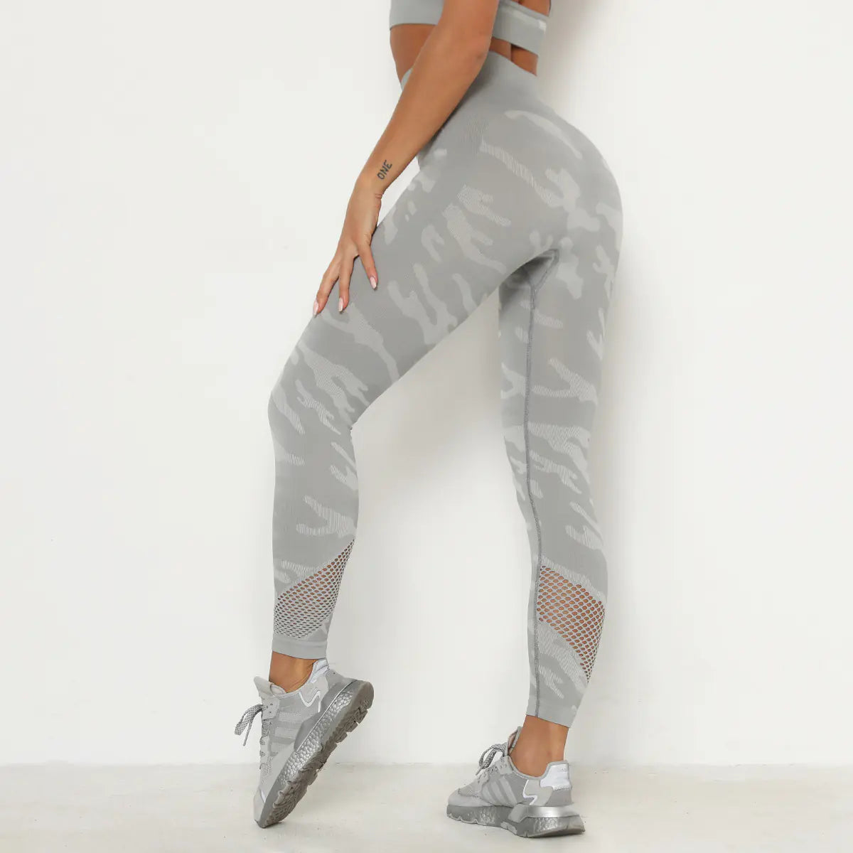 Damen-Hüftanhebende Stretch Yoga- & Laufhosen