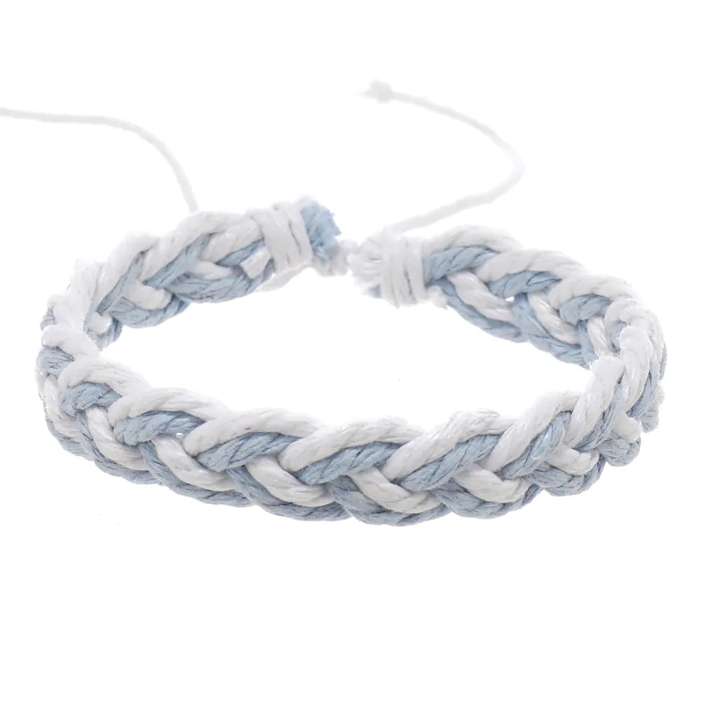 Handgewebtes Baumwoll-Armband im Künstlerischen Stil