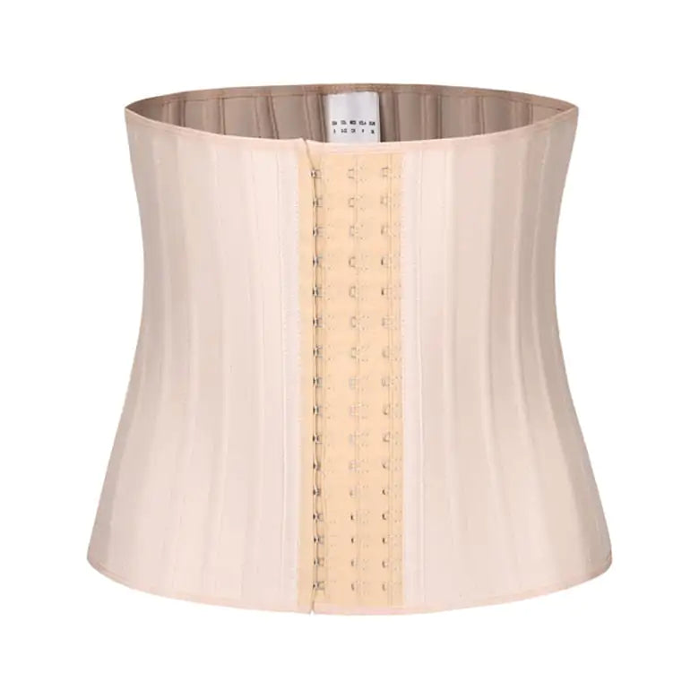 Damen Unterbrust Latex Sport Mieder mit 25 Stahlstäben
